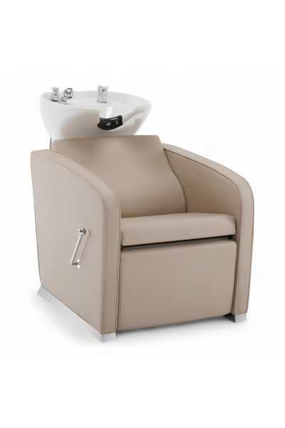 LAVATESTA PARRUCCHIERE | NEO.FN | SIMILPELLE BEIGE CON ALZA GAMBE MANUALE