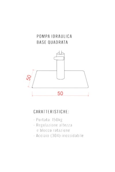 POLTRONA PARRUCCHIERE | GOTTON.FN | SIMILPELLE NERA CON POMPA IDRAULICA