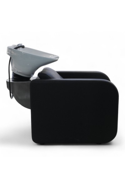 LAVATESTA PARRUCCHIERE | WAVE-E.MG | SIMILPELLE NERA CON ALZA GAMBE ELETTRICO